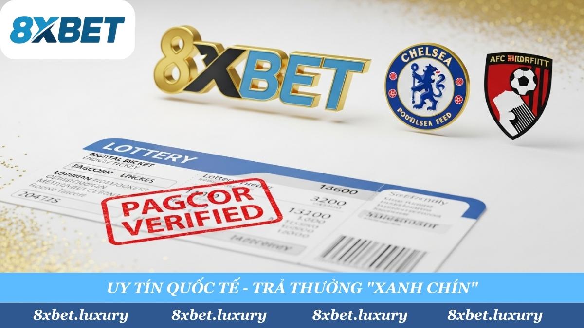 "Xanh chín" tuyệt đối! 8xbet là nhà cái quốc tế, là Đối Tác Chính Thức của Chelsea FC, cam kết trả thưởng "thần tốc", đập tan nỗi lo "bùng" tiền của "thầu đề" truyền thống.