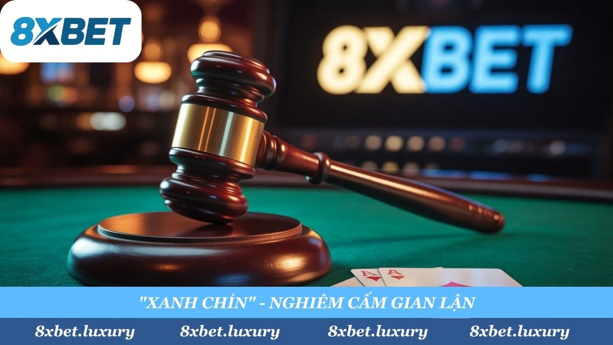 Điều khoản của 8XBET được tạo ra để đảm bảo một sân chơi 'xanh chín'. Chúng tôi nói KHÔNG với tool, bot, cược chéo hay mọi hành vi gian lận. Quyết định của 8XBET dựa trên dữ liệu máy chủ là quyết định cuối cùng