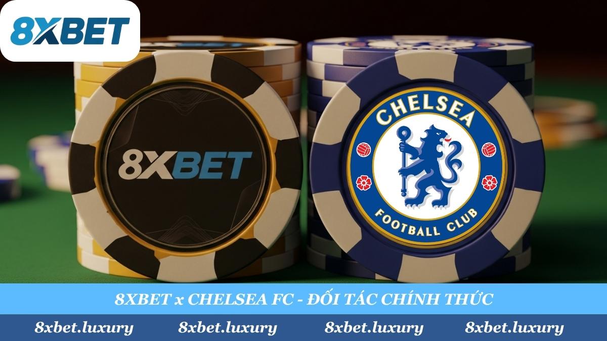 8XBET tự hào là Đối Tác Cá Cược Chính Thức của 'gã khổng lồ' Chelsea FC. Sự hợp tác này khẳng định tiềm lực tài chính và uy tín toàn cầu của 8XBET trên mọi đấu trường, từ sân cỏ đến sảnh casino.