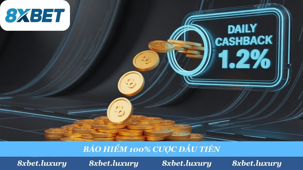 Dù thắng hay thua, 8XBET 'bơm máu' mỗi ngày. Nhận hoàn trả lên đến 1.2% 'tiền tươi', rút ngay không cần vòng cược. Đây mới là ưu đãi 'xanh chín'!