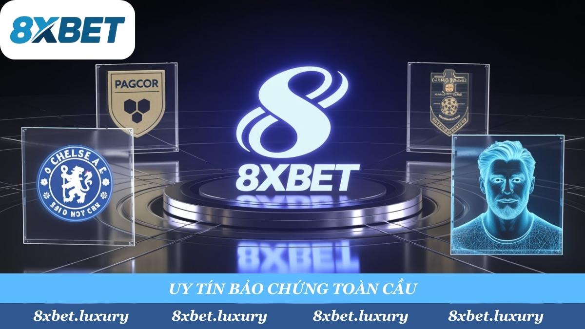 Về chúng tôi, 8XBET tự hào xây dựng uy tín trên nền tảng pháp lý vững chắc. Chúng tôi được cấp phép bởi PAGCOR, Isle of Man và là đối tác chính thức của các CLB hàng đầu như Chelsea FC, khẳng định vị thế toàn cầu.