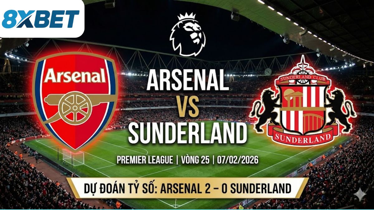 Nhận định, Dự đoán tỷ số Arsenal vs Sunderland